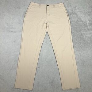 Legends Aviation Pants Mens 34 Khaki Athleisure Stretch Activewear